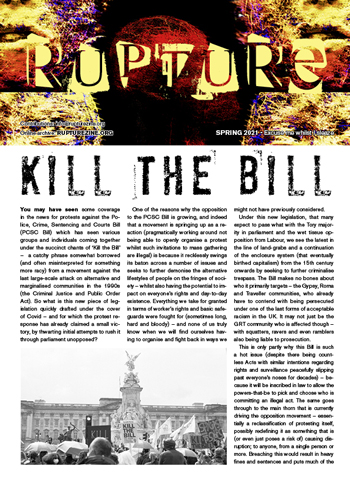 Rupture zine spring 2021 cover